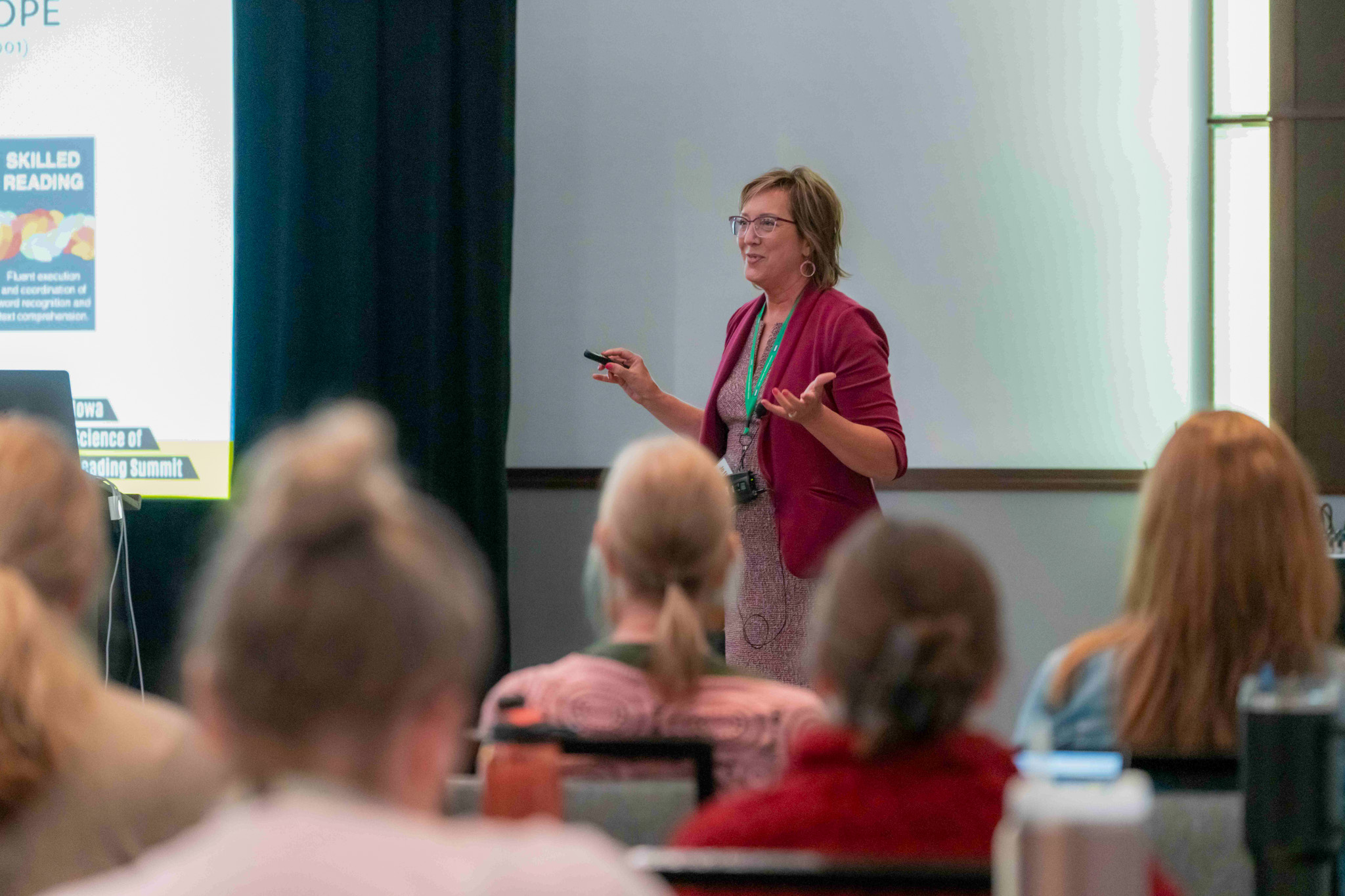 Presenter speaks to 2024 SOR Summit attendees