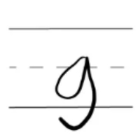 Another example of a legible letter "g"